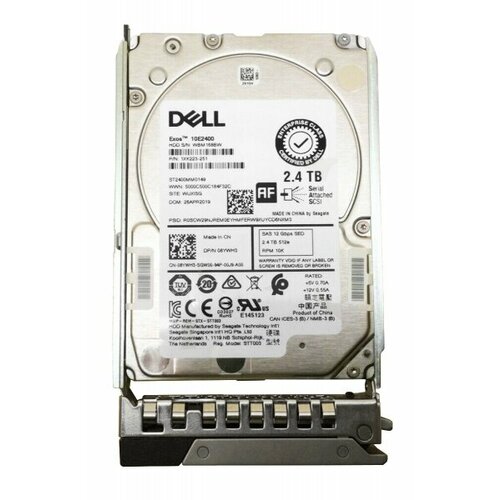 Жесткий диск Seagate ST2400MM0149 24Tb 10000 SAS 25 HDD 11285000₽