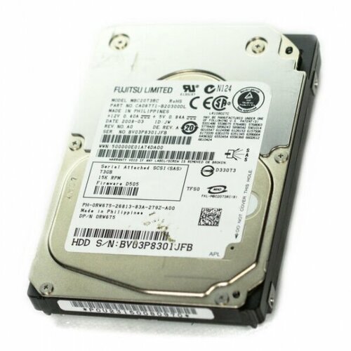 Жесткий диск Fujitsu CA06771-B100 36Gb SAS 2,5 HDD жесткий диск fujitsu ca06771 b100 36gb sas 2 5 hdd