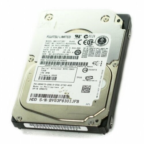 Жесткий диск Fujitsu CA06771-B100 36Gb SAS 25 HDD 3284000₽