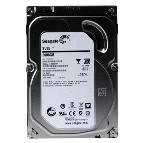 Жесткий диск Seagate 9YW164 2Tb SATAIII 3,5" HDD