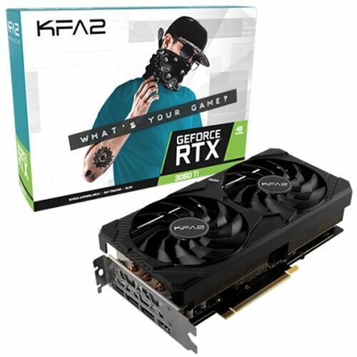 Видеокарта KFA2 GeForce RTX 3060 Ti 1-Click OC Plus 8G 4494000₽