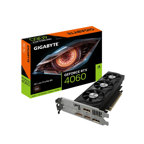 Видеокарта Gigabyte GeForce RTX 4060 OC Low Profile 8G