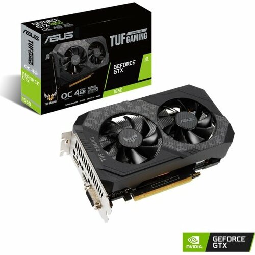 Видеокарта Asus GeForce GTX 1650 TUF GAMING OC P V2 4G видеокарта asus gtx 1650 4096mb tuf gtx1650 o4gd6 gaming