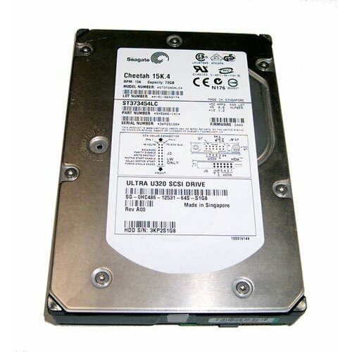 Жесткий диск Seagate ST373454LC 734Gb U320SCSI 35 HDD 1163000₽