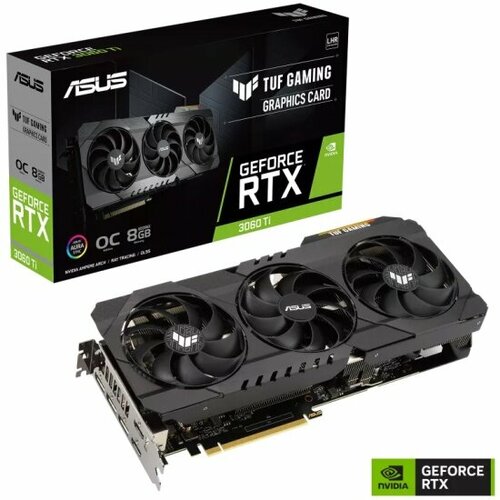 Видеокарта ASUS GeForce RTX 3060 Ti TUF GAMING OC GDDR6X 8G