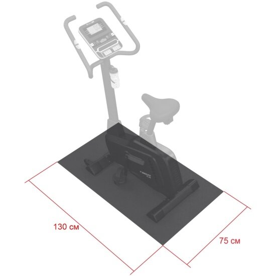 Коврик для тренажёра Unixfit (135/75 см)