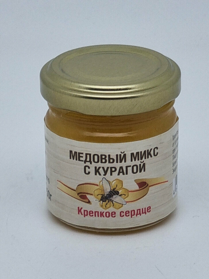 Мед микс курага "Крепкое сердце" 50гр