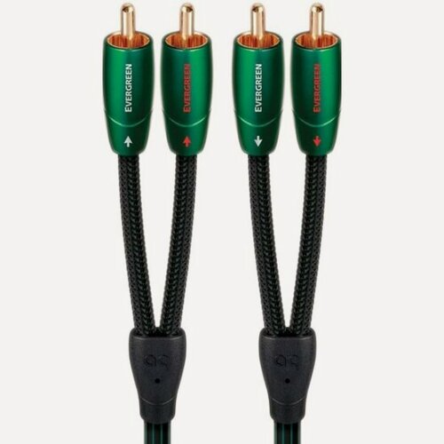 Изображение товара Кабель межблочный Audioquest Evergreen 2RCA-2RCA 0.6 м