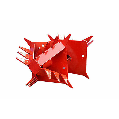 Полольники-рыхлители К ПРВ-4 на вал 25мм для мотоблоков Агат, Салют, МКМ