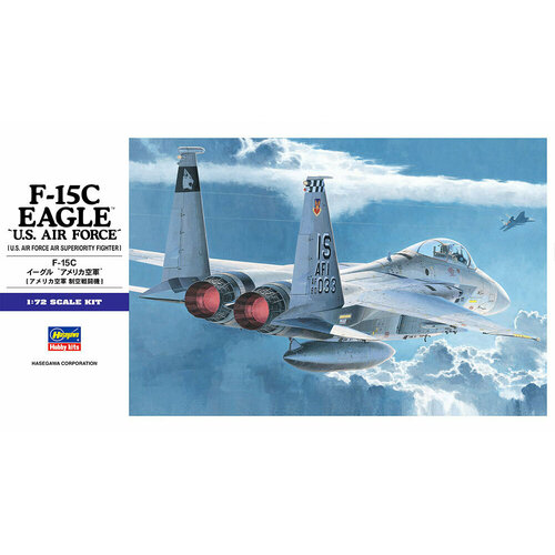 Hasegawa H-E13 Американский истребитель F-15C Eagle (1:72) Модель для сборки hasegawa сборная модель американского всепогодого истребителя f 15c eagle u s air force e13 1 72 00543
