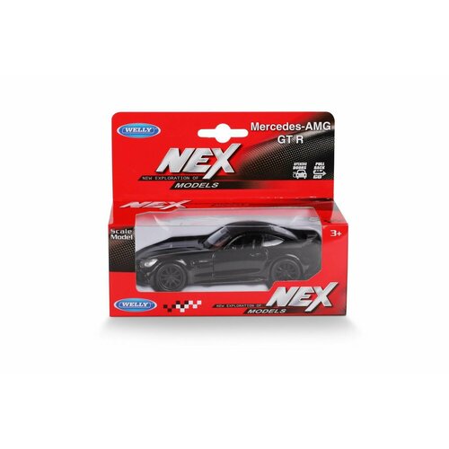 Машинка Welly 1:38 MERCEDES-BENZ AMG GT R цвета в ассортименте 43747W welly 1 36 mercedes amg gt r alloy diecast car collection toy souvenir ornament nex new exploration of model