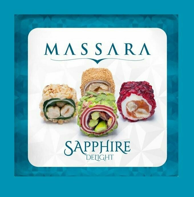 Премиальные восточные сладости MASSARA Sapphire Delights ассорти 60г - фотография № 3