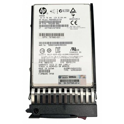 Жесткий диск HP 741225-001 400Gb SAS 2,5 SSD