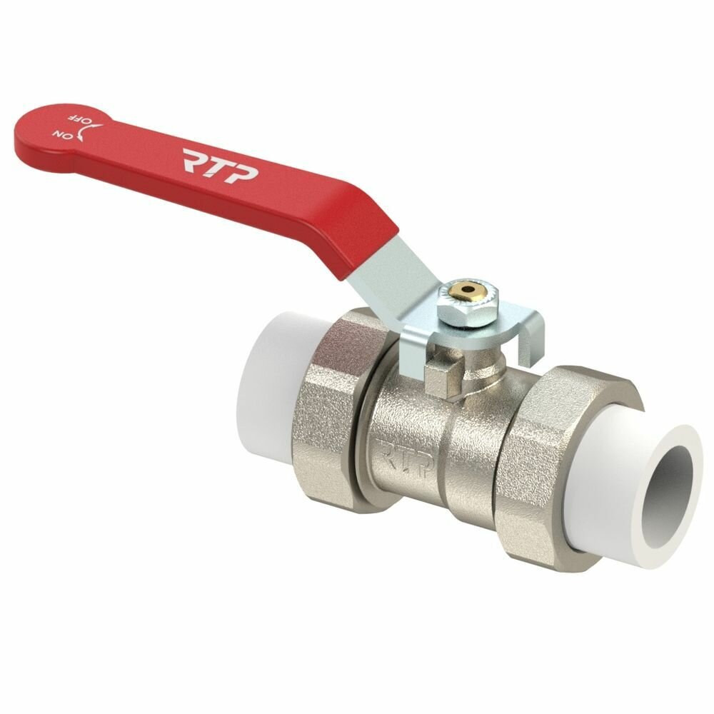 фото Кран шаровой латунь, d20 мм, РосТурПласт