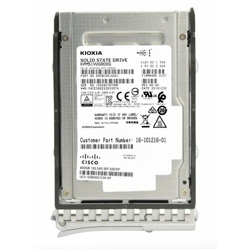 Жесткий диск Cisco UCS-SD800G123X-EP 800Gb SAS 25 SSD 19149500₽