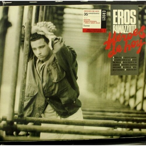 Виниловая пластинка WARNER MUSIC Eros Ramazzotti   Heroes de hoy (35th Anniversary)(Coloured Vinyl)