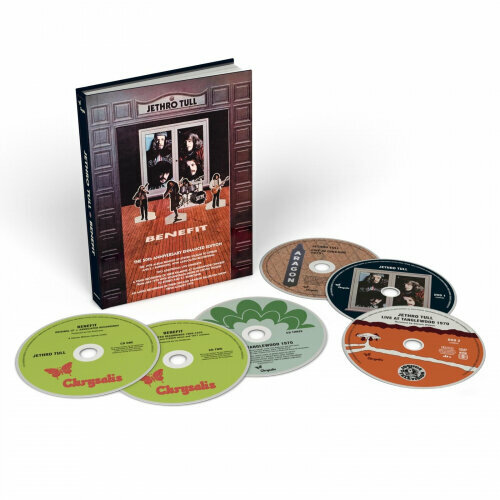 Компакт-диск Warner Music JETHRO TULL - Benefit (The 50Th Anniversary Enhanced Edition) (4CD+2DVD) компакт диск warner music jethro tull 50th anniversary collection cd