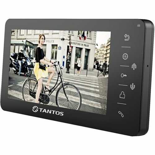 Видеодомофон Tantos Amelie (black) видеодомофон amelie black hd vz