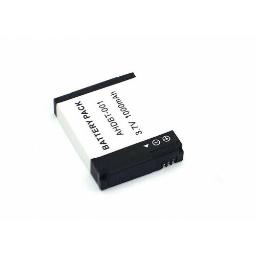 Аккумуляторная батарея Vbparts для видеокамеры GoPro HD HERO, HERO2 (AHDBT-001) 3.7V 1000mAh Li-ion аккумуляторная батарея ibatt 1100mah для gopro hd hero hd hero 2 hd motorsports hero hd hero 960 hero 2 hd2 14 hd helmet hero