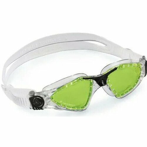 очки для плавания kayenne pro темные линзы transp grey Очки для плавания Aqua Sphere Kayenne зеленый, поляризованные линзы, прозрачные/черный