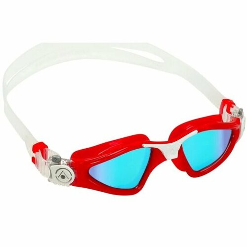 Очки для плавания Aqua Sphere Kayenne Small голубые зеркальные линзы Titanium красныйбелый 3295₽