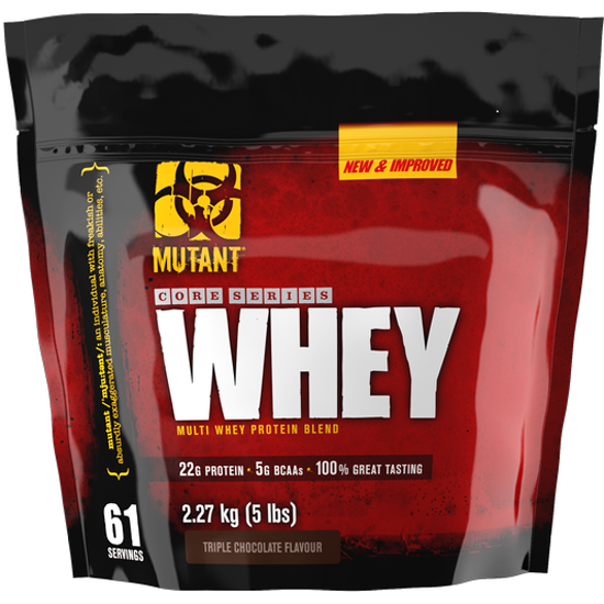 Протеин Mutant Whey 5lb Triple Chocolate 2270g (Тройной шоколад)