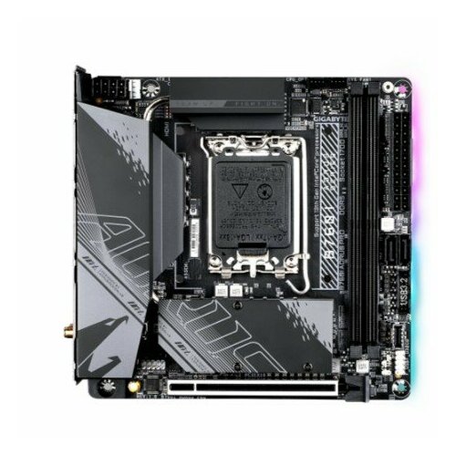 Gigabyte Материнская плата B760I AORUS PRO материнская плата gigabyte b760i aorus pro ddr4 rev 1 0 retail