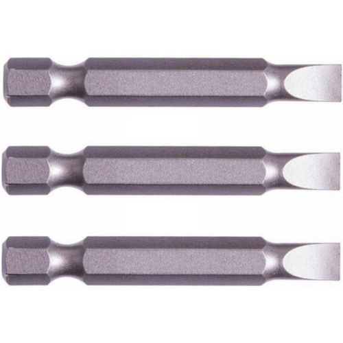 Биты MAKITA SL0.6x4.5, 50 мм, E form (MZ), 3 шт.