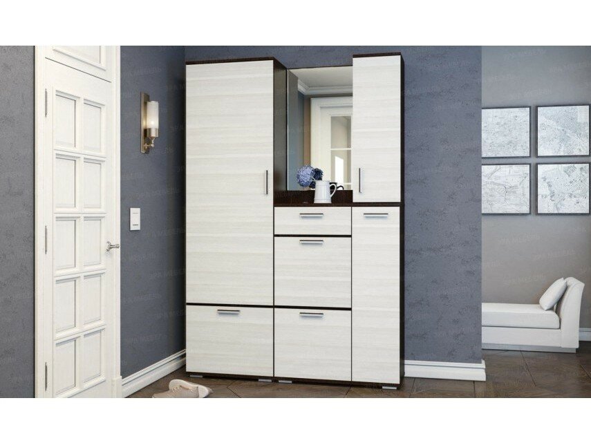 фото Модульная прихожая Ника (композиция 1)