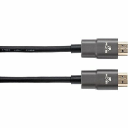 Кабель HDMI Aopen/qust 19M/M, ver. 2.1, 8K@60 Hz 3m (ACG863-3M) кабель hdmi 19m m ver 2 1 8k 60 hz 3m iopen aopen qust vcom кабель aopen qust hdmi m hdmi m 3 м acg863 3m