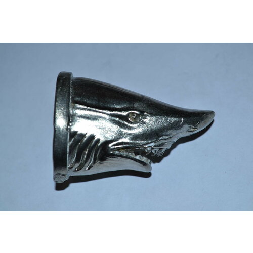 фото Голова акулы мельхиор клинки цаплина