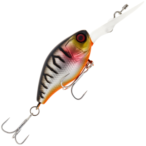 Воблер Jackall Chubby 38мм. DD 4,7гр. до 2м. uv mat silver tiger floating
