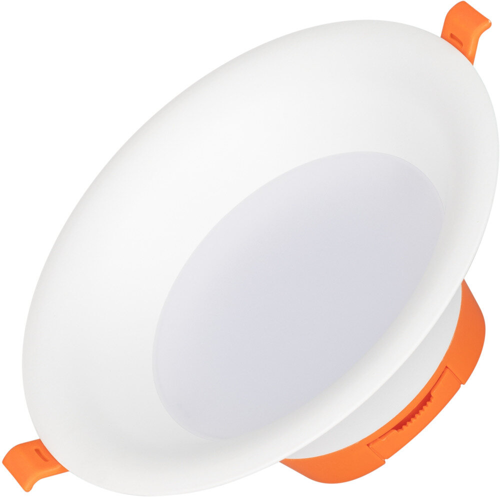 Светильник встраиваемый LED MS-BLIZZARD-BUILT-R165-16W Warm3000 (WH, 100 deg, 230V) (Arlight, IP20 Металл, 3 года) 036576