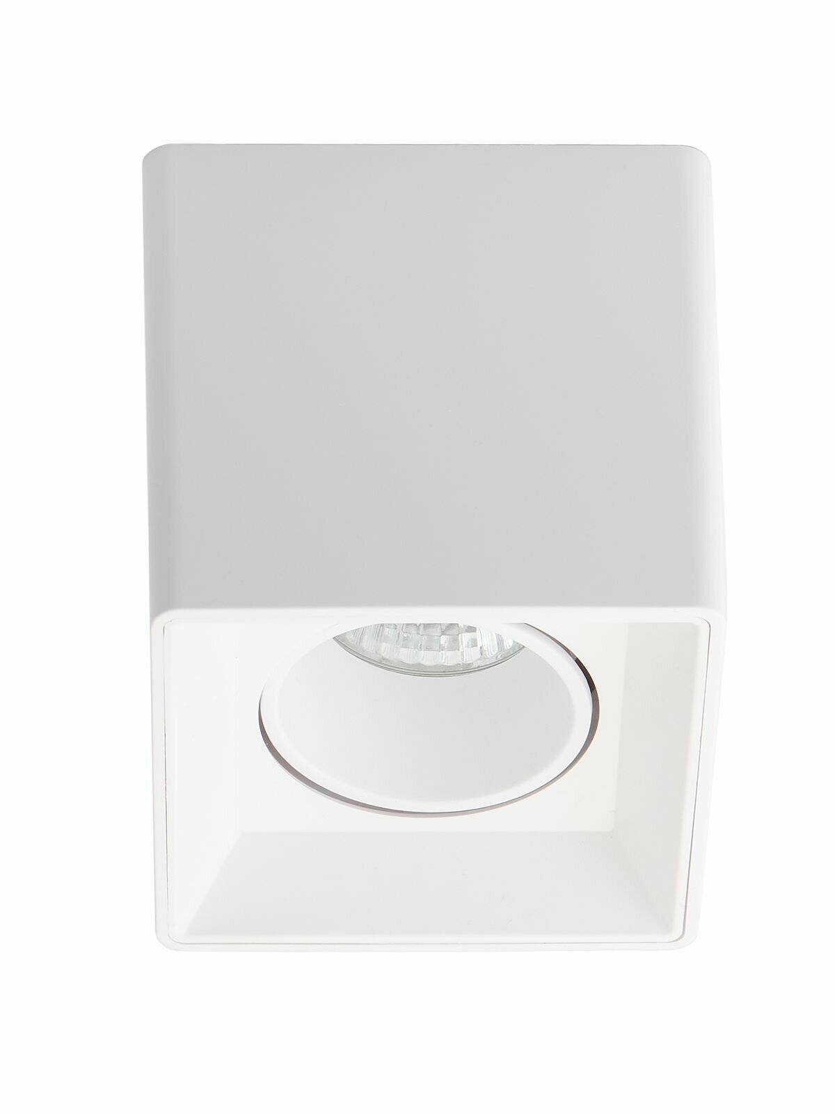 Спот потолочный накладной для натяжных или обычных потолков Maple Lamp PL100-WHITE, белый, GU10