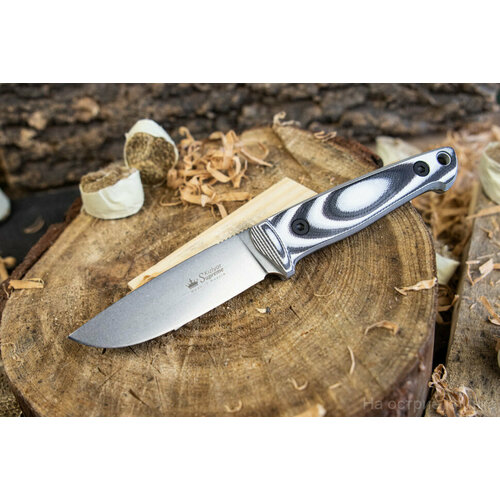 Туристический нож Santi AUS-8 StoneWash G10