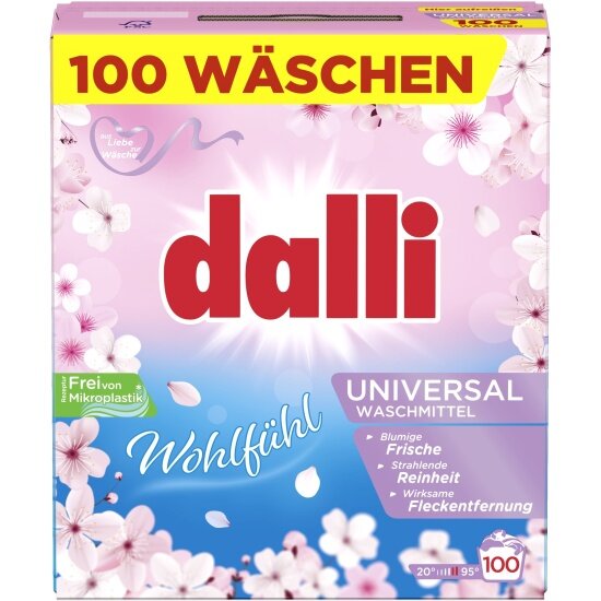 фото Стиральный порошок DALLI Wollwaschmittel для цветного и белого белья, 6 кг