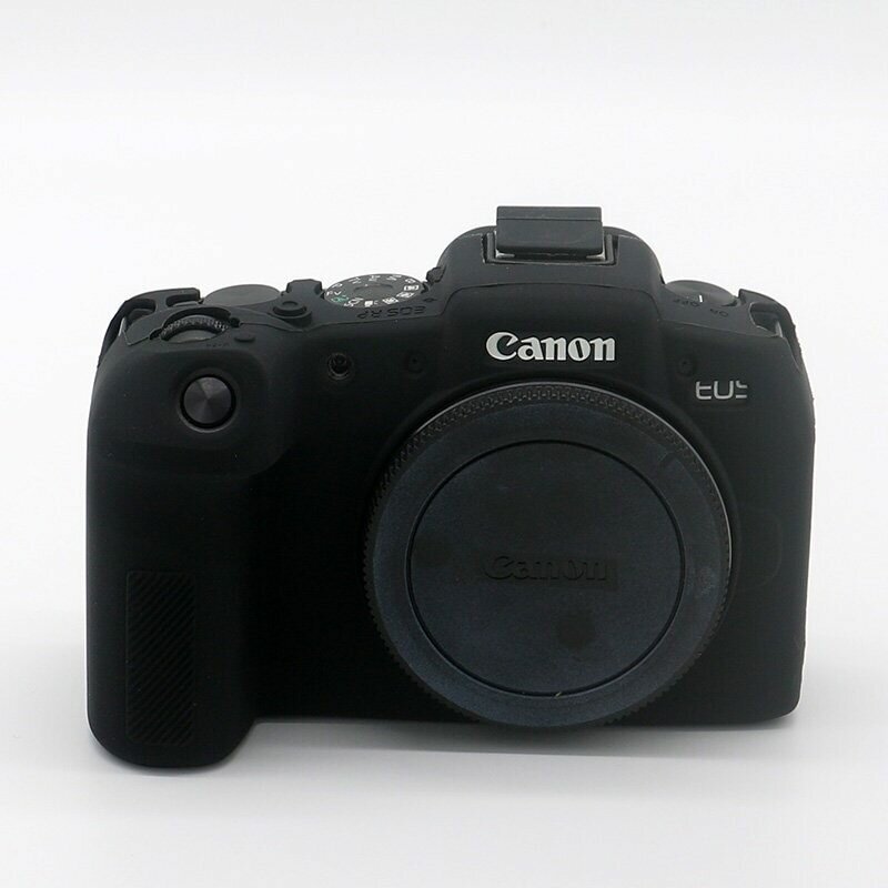 Силиконовый чехол CameraCase для Canon EOS RP (черный) (001)