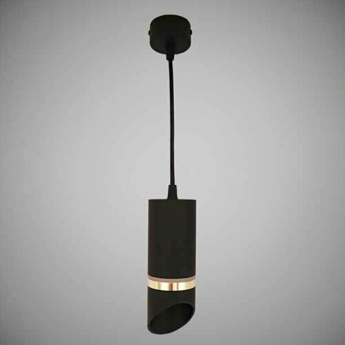 Светильник подвесной Аврора Свет Хельдик 1х40 Вт GU10 черный