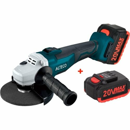 Углошлифовальная машина аккумуляторная Alteco CAGB 18-125 Li BL X2 1725000₽