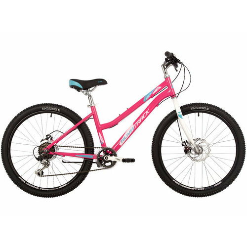 Подростковый велосипед Novatrack Jenny 24 Disc год 2023 цвет Розовый ростовка 14 1916000₽
