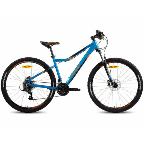 Женский велосипед Merida Matts 7.10, год 2022, цвет Синий-Черный, ростовка 13.5