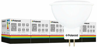 Светодиодная лампа Polaroid 220V MR16 5,5W 6500K GU5.3 440lm (5 шт.)