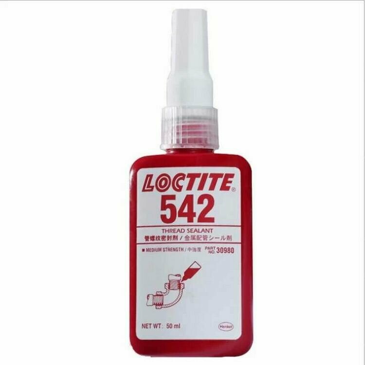 Уплотнитель резьбовой, текучий LOCTITE 542, 50ml — фото 13