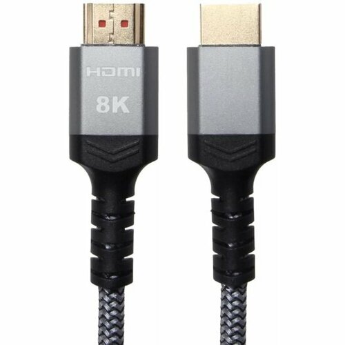 VCOM Кабель Vcom HDMI 19M/M, ver. 2.1 8KX60Hz (Econom) оплетка 1m iOpen