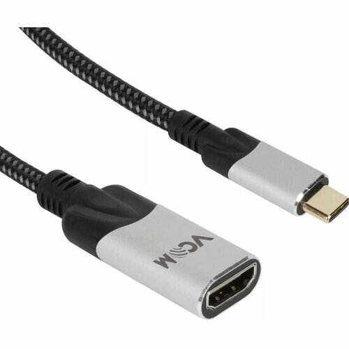 Адаптер USB Vcom 3.1 Type-Cm --> HDMI A(f) 8K@60Hz, 0.15m , Alum ,