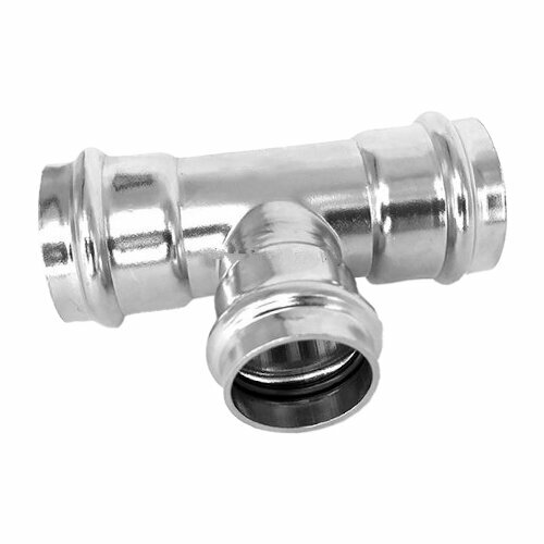 Пресс-тройник из нержавеющей стали Kromwell 35x35х35