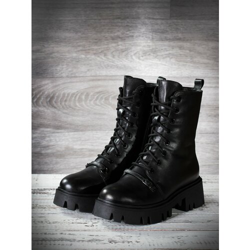 Ботинки, размер 38, черный