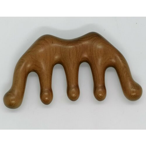 Расческа сандаловая массажная, 11*6,5 массажный гребешок