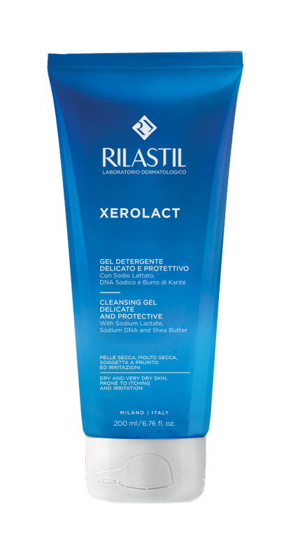 RILASTIL XEROLACT CLEANSING GEL Мягкий очищающий защитный гель 200 мл