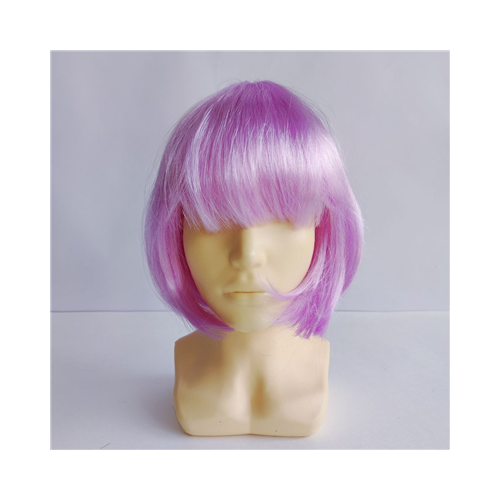 фиолетовый парик кику Парик Каре фиолетовый